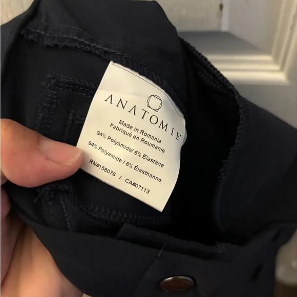 Anatomie navy blue with side pockets pants - Picture 5 of 5